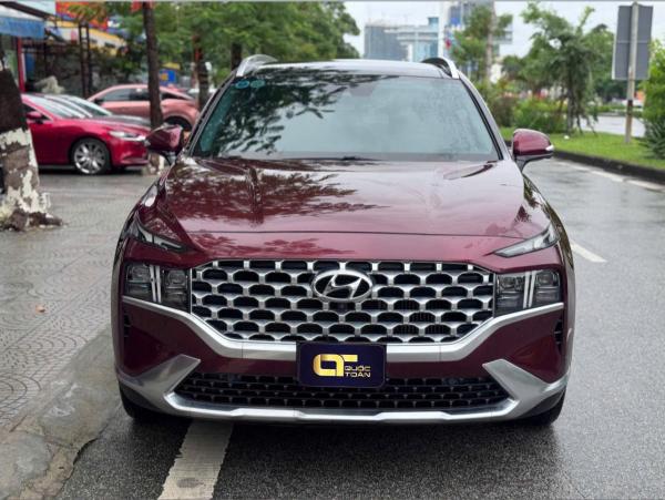 HYUNDAI SANTAFE MÁY DẦU 2.2 SẢN XUẤT 2021 – ĐỎ THỜI THƯỢNG