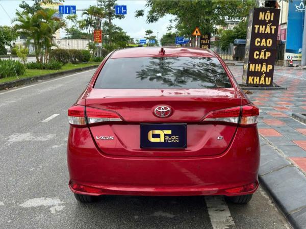 TOYOTA VIOS 1.5 G – 2019 | ĐỎ NỔI BẬT