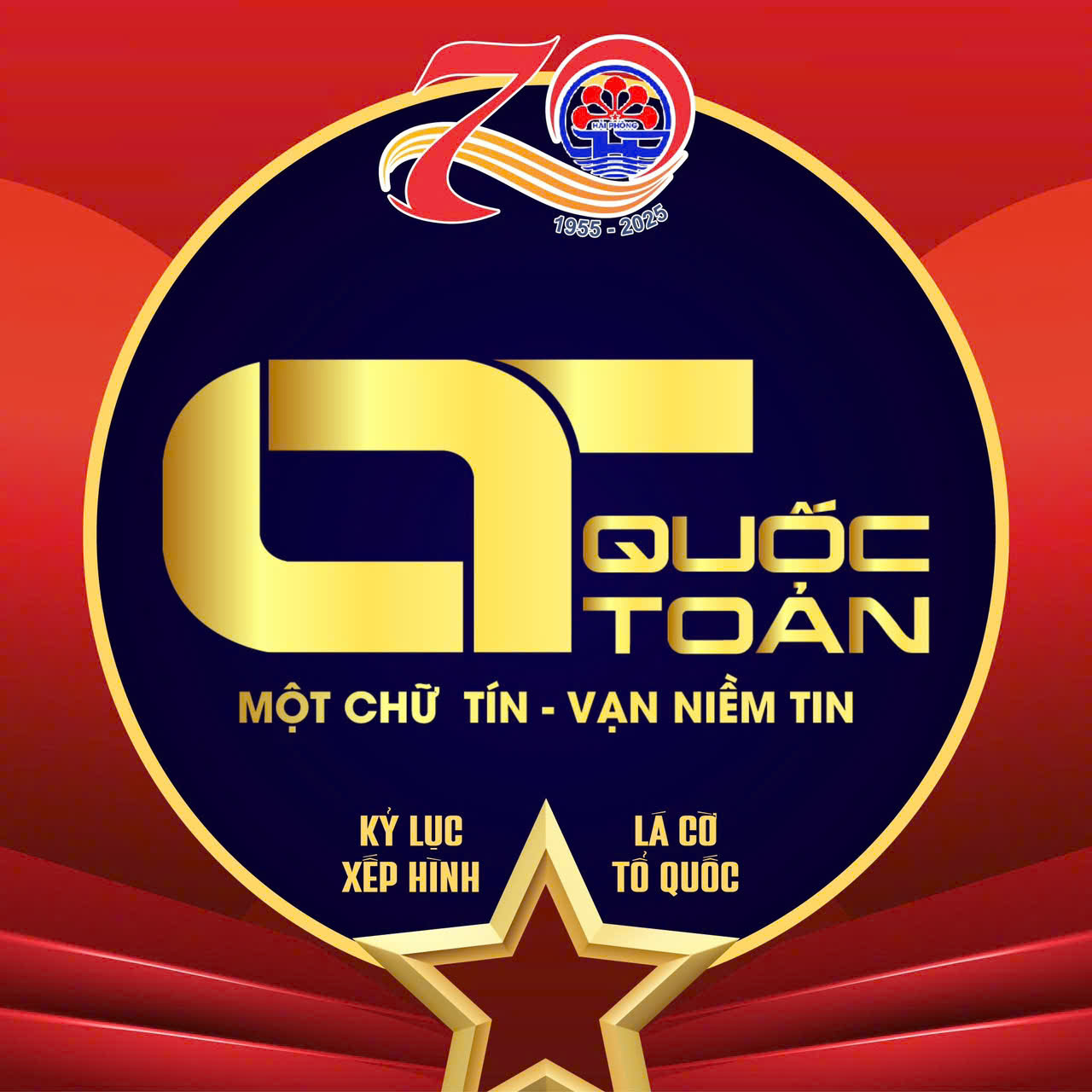 QUỐC TOẢN AUTO – NHÀ TÀI TRỢ KIM CƯƠNG SỰ KIỆN XẾP QUỐC KỲ VIỆT NAM TẠI HẢI PHÒNG