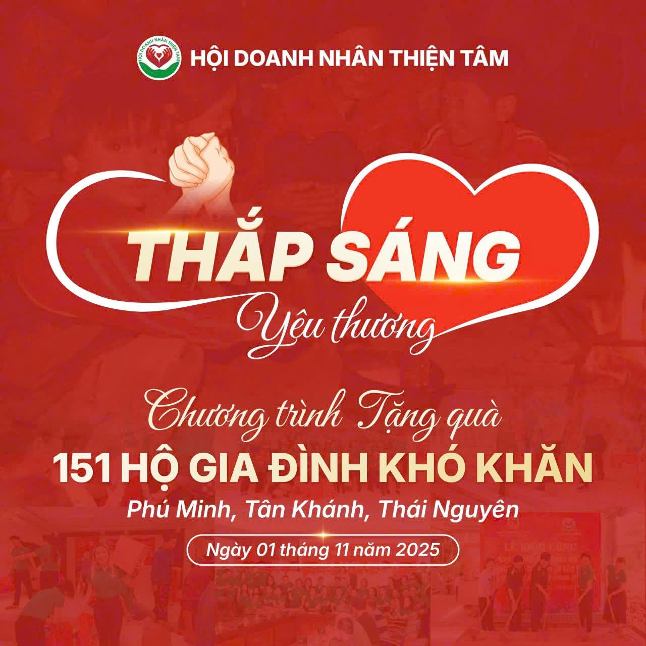 QUỐC TOẢN AUTO ĐỒNG HÀNH CÙNG HỘI DOANH NHÂN THIỆN TÂM – CHUNG TAY ỦNG HỘ 151 HỘ GIA ĐÌNH KHÓ KHĂN TẠI THÁI NGUYÊN 