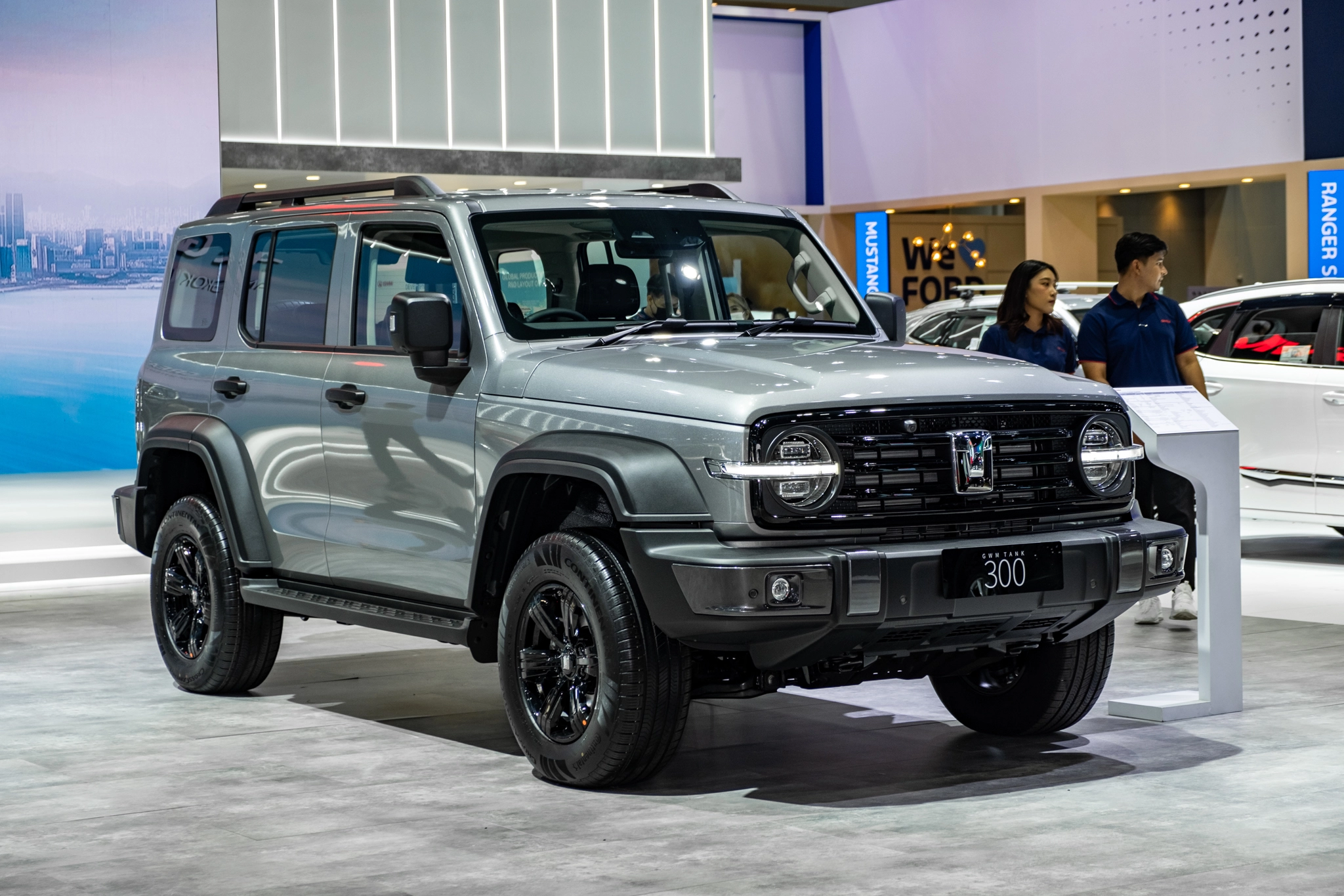 'Săm soi' SUV hầm hố GMW Tank 300 trước khi về Việt Nam