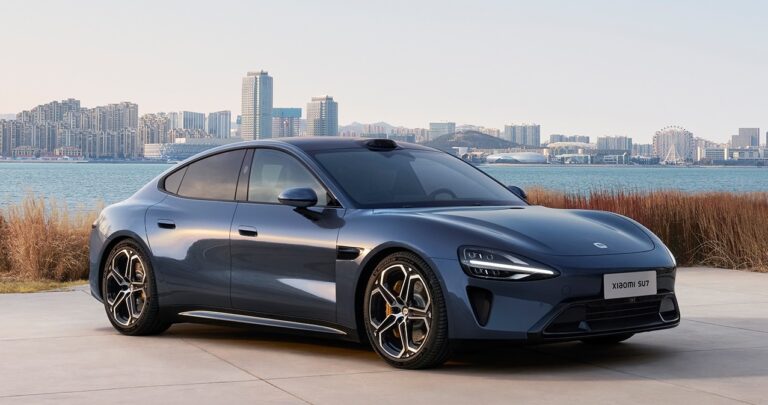 Xe điện Xiaomi SU7 vừa công bố giá bán đã 